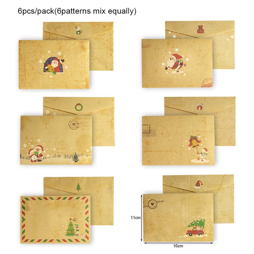 DIY 6pcs/set Greeting Card Inv - Letter Envelope Kraft review and price