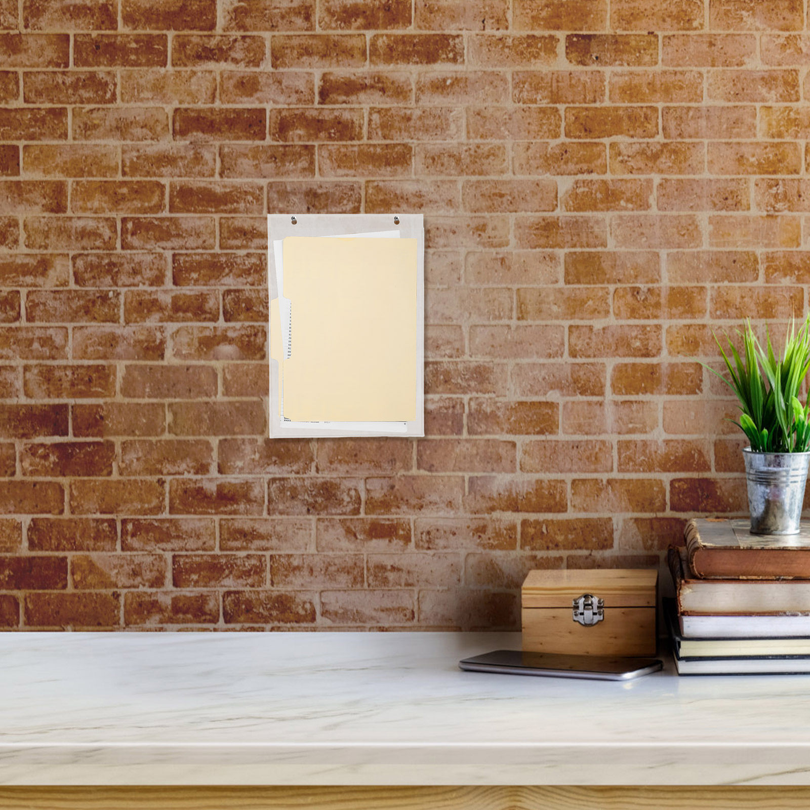 A4 Clear Wall Mounted Magazine - File Folder Hanging review and price