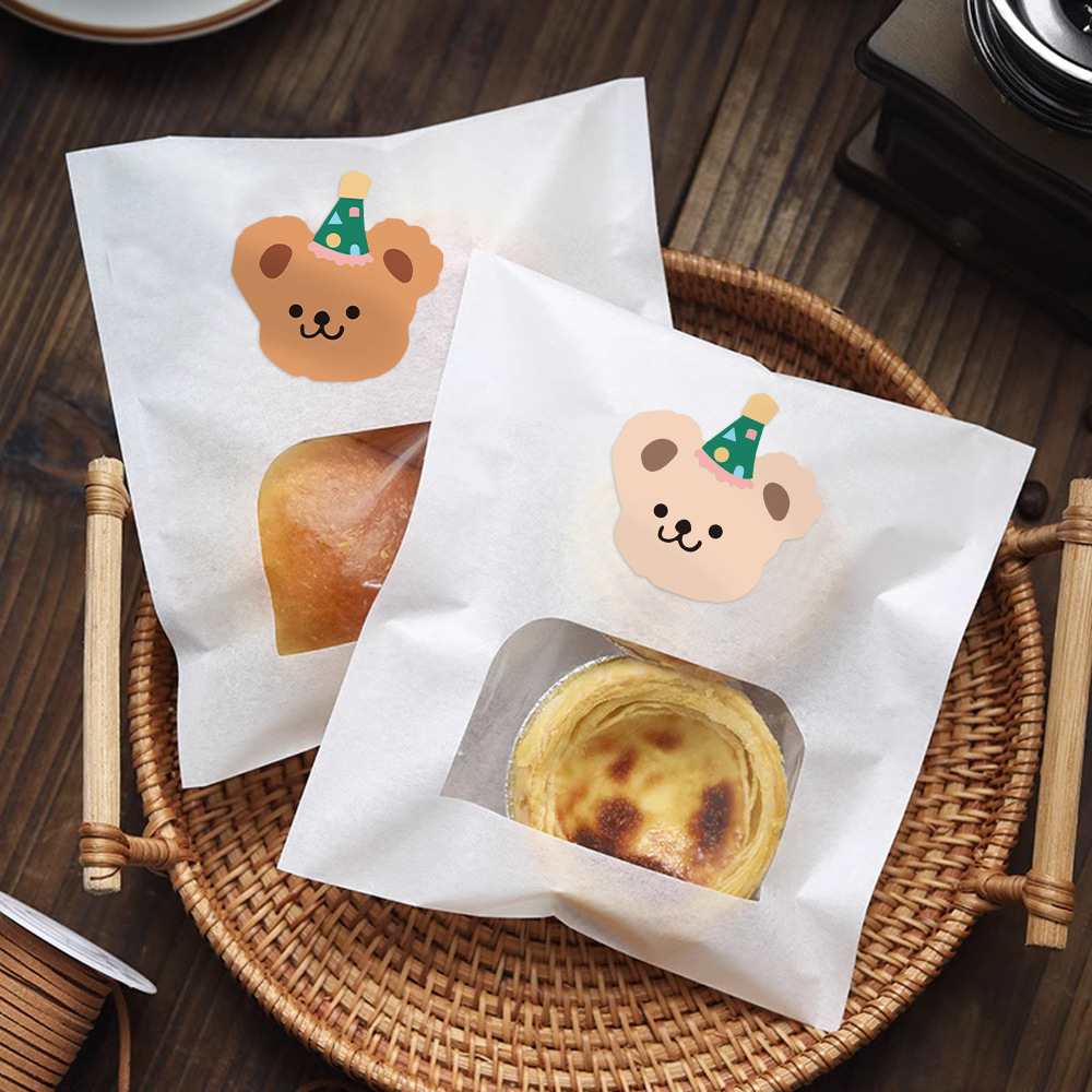 500Pcs Cute Bear Stickers Set  - Label Printer Tape review and price