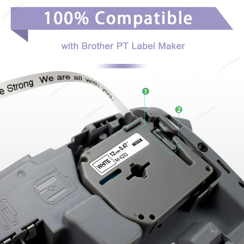 1/3/5Pack M-K231 M Tape Compat - Label Printer Tape review and price