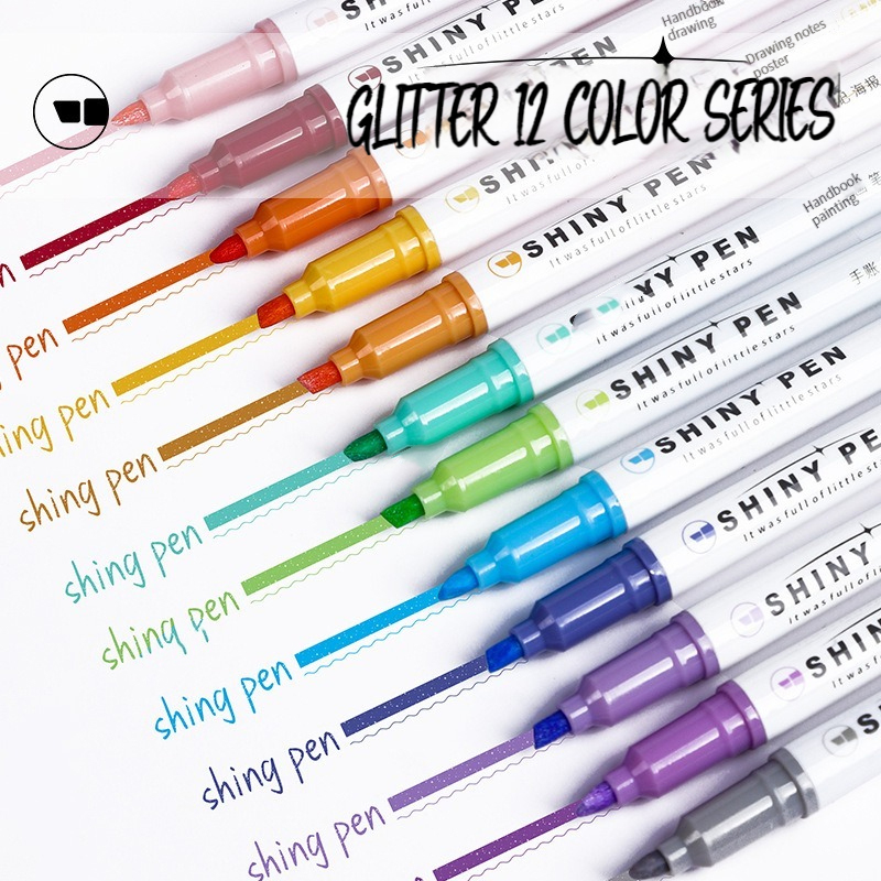 4 Colors/Set Glitter Highlight - Highlighter Set Pastel review and price