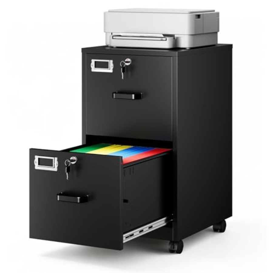 2-Drawer Rolling File Cabinet  - File Folder Hanging review and price