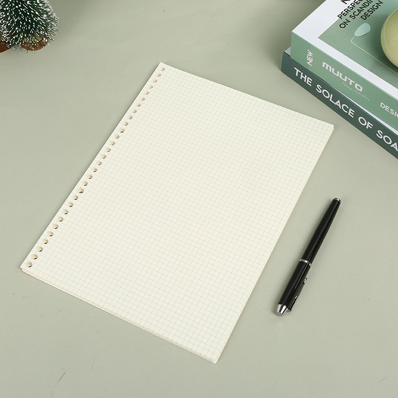 A5 B5 Line Grid 20Holes Loose- - Notebook Dotted A5 review and price
