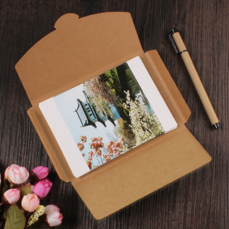 50pcs Blank Kraft Paper Envelo - Letter Envelope Kraft review and price