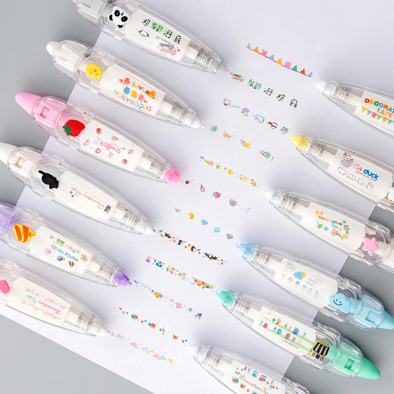 KawaiiDuck Panda Cherry Fish B - Correction Tape Roller review and price