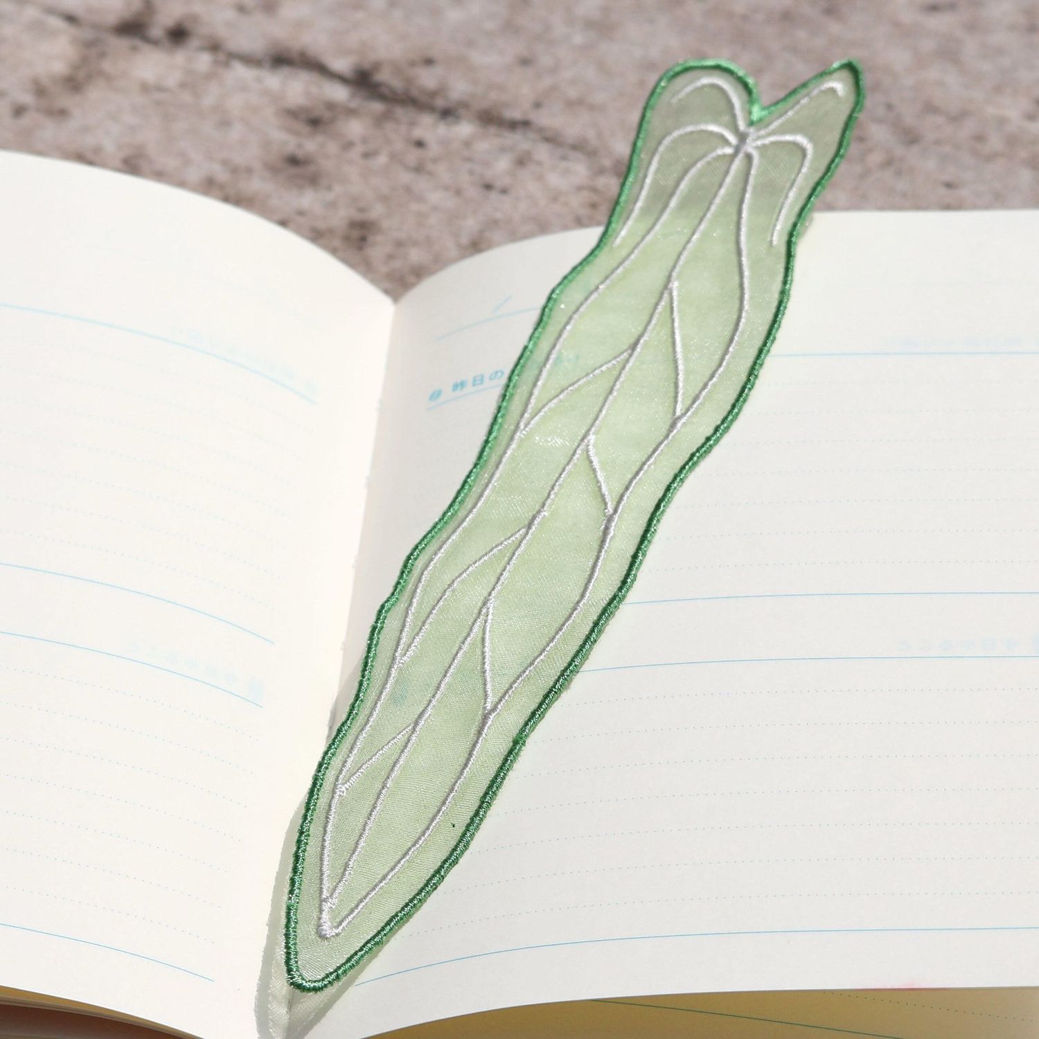 Organza Embroidery Leaf Bookma - Office Supply Office Stationery Items review and price