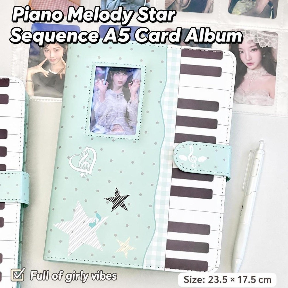 Polka Dot Piano Binder Noteboo - Notebook Dotted A5 review and price