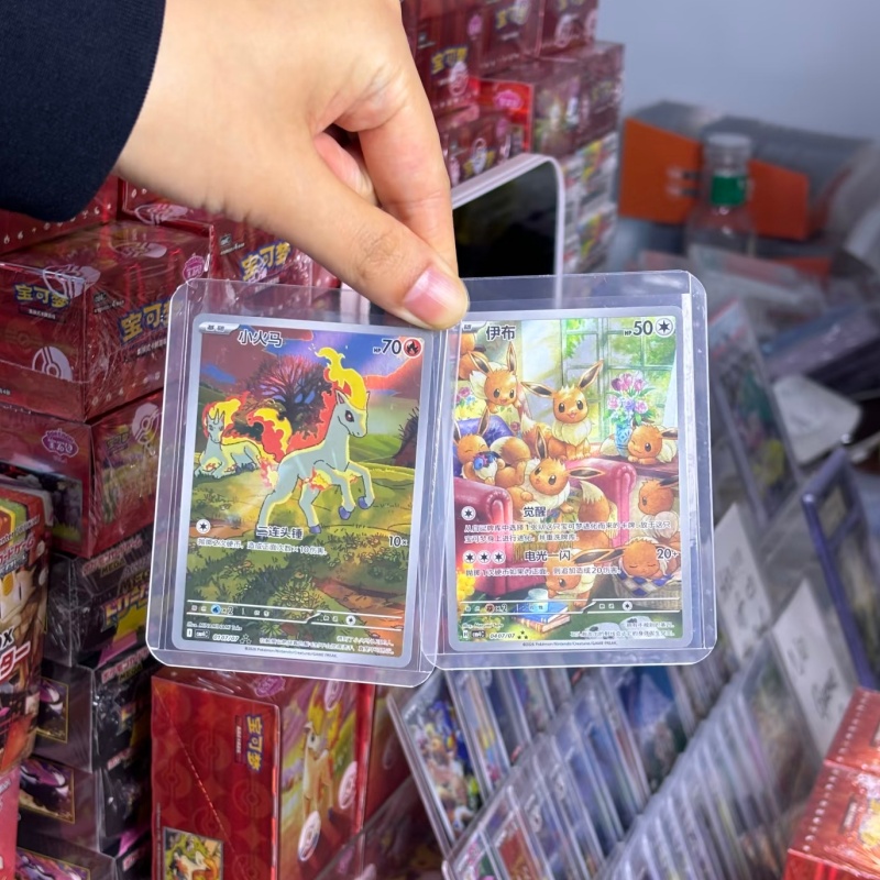 100%Original PKM PTCG Scarlet& - Cardstock Paper Pack review and price