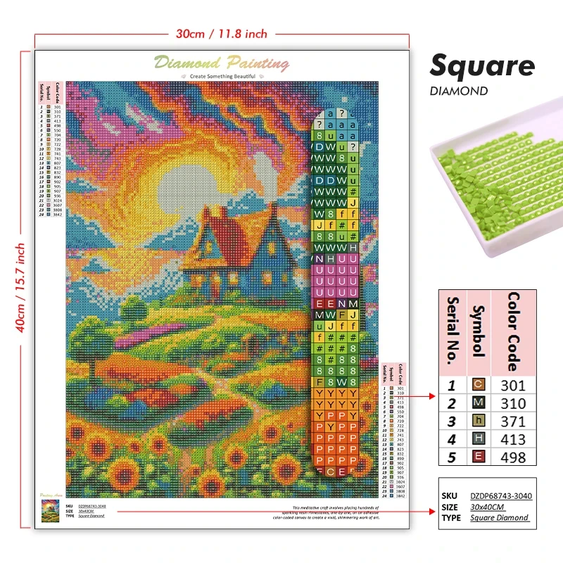 DIY 5D Diamond Painting, Cozy  - Ideal Stationery & Office Supply review and price