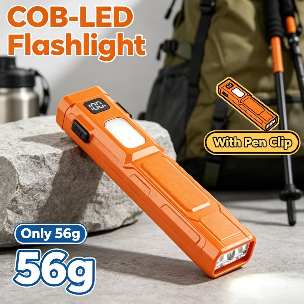 COB LED EDC Flashlight Pen‑Cli - Stationery Supply review and price