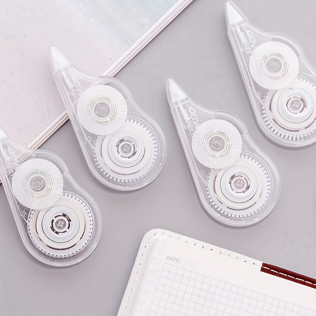 1 PC Large Capacity Transparen - Correction Tape Roller review and price