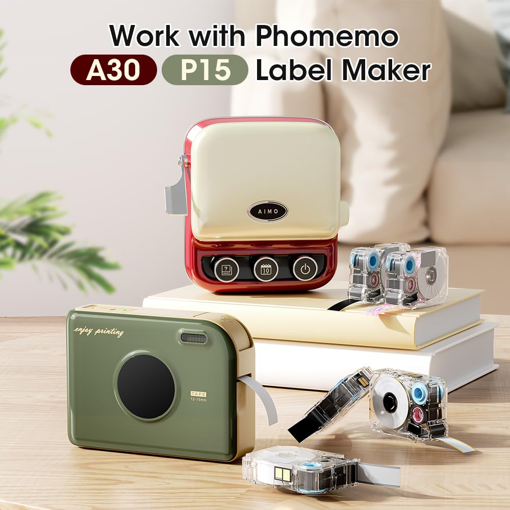 Phomemo A30 P15 Label Printer  - Label Printer Tape review and price