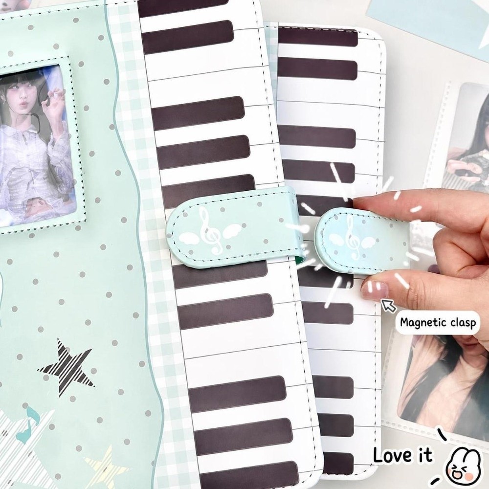 Cute Polka Dot Piano Binder No - Notebook Dotted A5 review and price