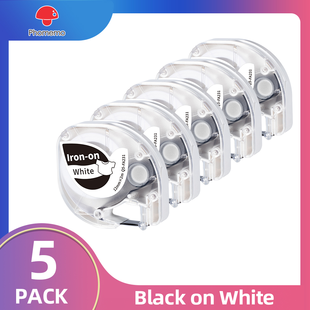3/5 Pack Fabric Iron-on Label  - Label Printer Tape review and price