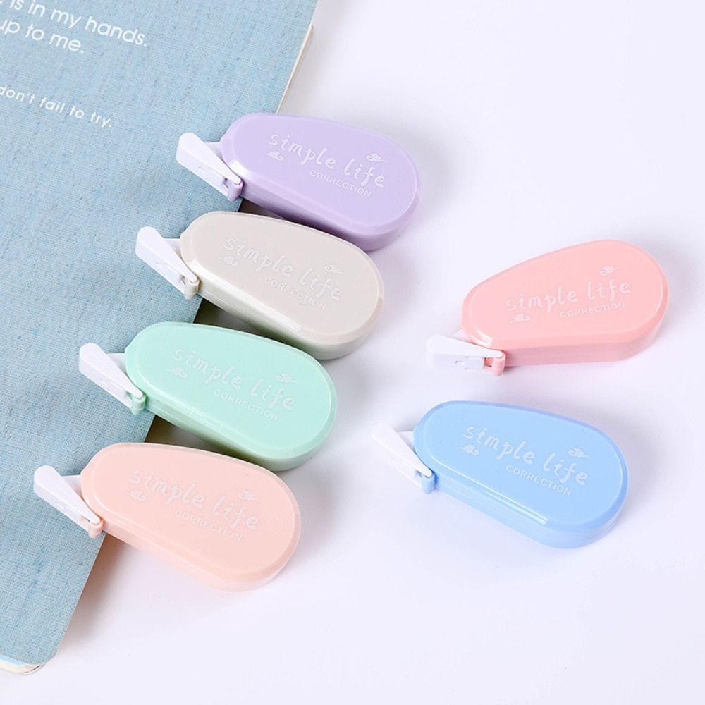 6PCS/Set Silent Correction Tap - Correction Tape Roller review and price