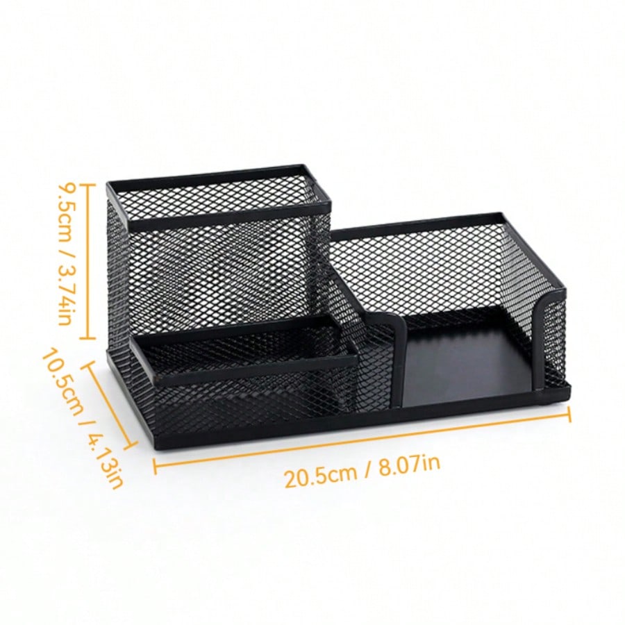Black Metal Mesh Desktop Organ - Office Supply Office Stationery Items review and price