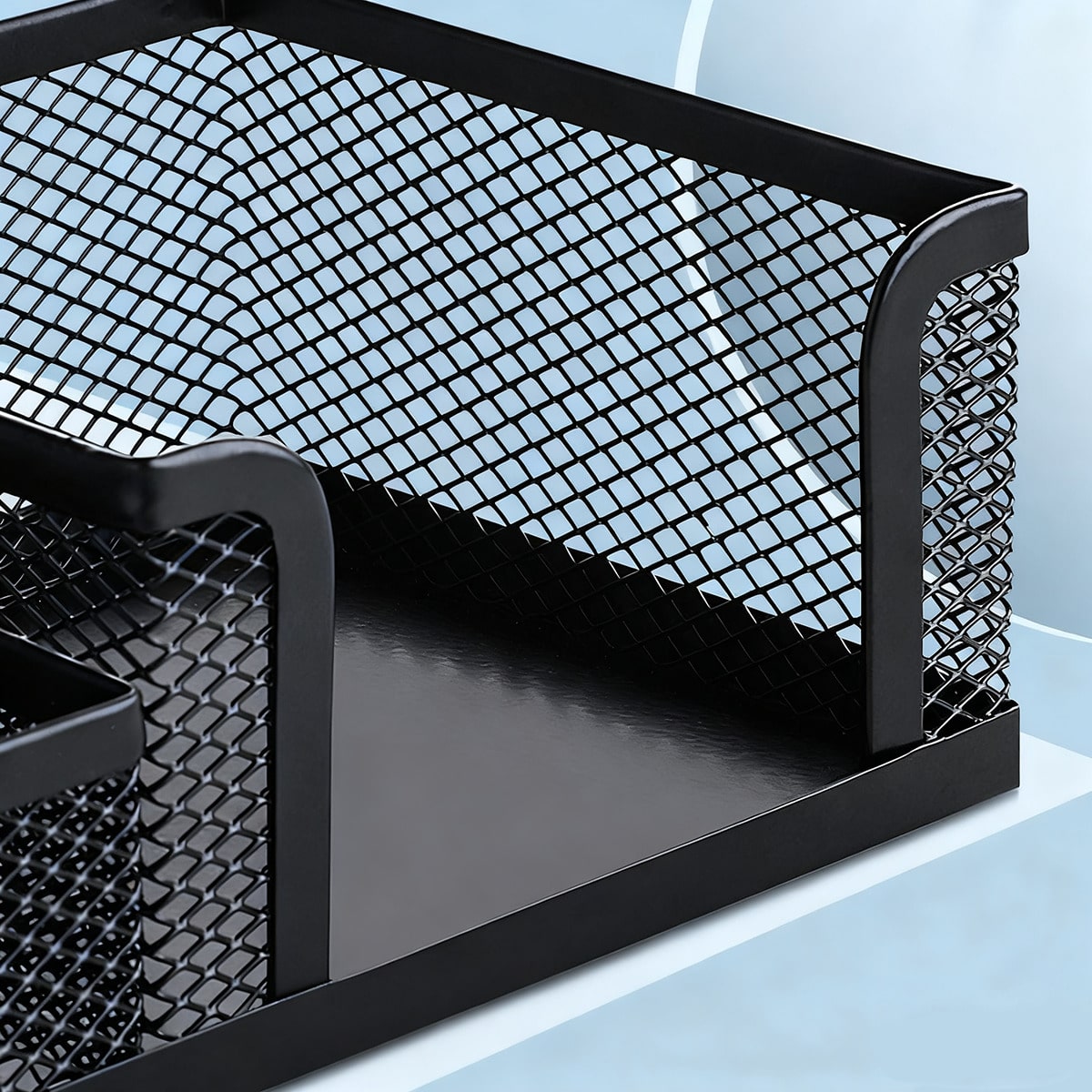 Black Metal Mesh Desktop Organ - Office Supply Office Stationery Items review and price